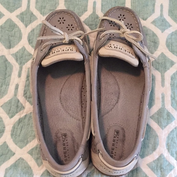 Gray Sperrys - Picture 4 of 5